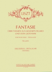「フィガロの結婚」と「ドン・ジョバンニ」の主題による幻想曲（フランツ・リスト）（ピアノ）【Fantasie über Themen aus Mozarts Figaro und Don Giovanni 】