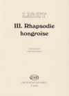 ハンガリー狂詩曲・No.3（フランツ・リスト）（ピアノ）【Rapsodie Hongroise No.3】