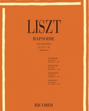 狂詩曲・Vol.1（フランツ・リスト）（ピアノ）【Rapsodie Volume 1】