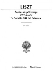 ペトラルカのソネット・第104番「巡礼の年・第2年」より（フランツ・リスト）（ピアノ）【Sonetto 104 Del Petrarca】