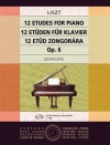 12の練習曲・Op.6（フランツ・リスト）（ピアノ）【Twelve Etudes Op. 6】