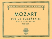 12の交響曲集・Book.1・No.1-6（モーツァルト）（ピアノ二重奏）【12 Symphonies - Book 1: Nos. 1-6】
