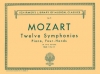 12の交響曲集・Book.1・No.1-6（モーツァルト）（ピアノ二重奏）【12 Symphonies - Book 1: Nos. 1-6】