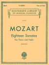 18のソナタ（モーツァルト）（ヴァイオリン+ピアノ）【18 Sonatas】