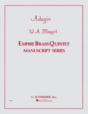 アダージョ・K.411（モーツァルト）（金管五重奏）【Adagio, K. 411】