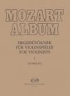 ヴァイオリン・アルバム・Vol.1（モーツァルト）（ヴァイオリン+ピアノ）【Album for Violin Vol.1：Songs】
