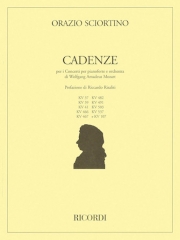 モーツァルトのピアノ協奏曲のためのカデンツァ（モーツァルト）（ピアノ）【Cadenzas for the Mozart Piano Concertos】