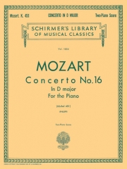 協奏曲・No.16・ニ長調・K.451（モーツァルト）（ピアノ二重奏）【Concerto No. 16 in D, K.451】