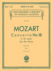 協奏曲・No.18・変ロ長調・K.456（モーツァルト）（ピアノ二重奏）【Concerto No. 18 in Bb, K.456】