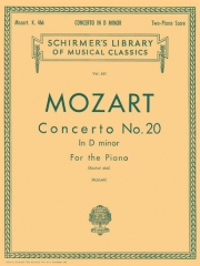 協奏曲・No.20・ニ長調・K.466（モーツァルト）（ピアノ二重奏）【Concerto No. 20 in D Minor, K.466】