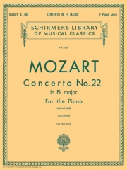 協奏曲・No.22・変ホ長調・K.482（モーツァルト）（ピアノ二重奏）【Concerto No. 22 in Eb, K.482】