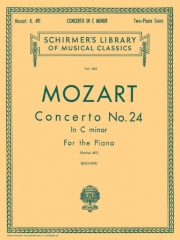 協奏曲・No.24・ハ短調・K.491（モーツァルト）（ピアノ二重奏）【Concerto No. 24 in C Minor, K.491】