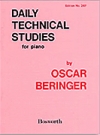 ピアノのための日課技術練習（オスカー・ベリンジャー）（ピアノ）【Daily Technical Studies For Piano】