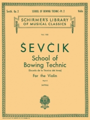 ボーイング技巧教本・Op.2・Book 2（オタカール・シェフチーク）（ヴァイオリン）【School of Bowing Technics, Op. 2 - Book 2】
