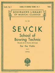 ボーイング技巧教本・Op.2・Book 2（オタカール・シェフチーク）（ヴァイオリン）【School of Bowing Technics, Op. 2 - Book 2】