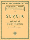 ヴァイオリン技巧教本・Op.1・Book 2（オタカール・シェフチーク）（ヴァイオリン）【School of Violin Technics, Op. 1 - Book 2】