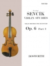初級者のためのヴァイオリン教本・Op.6・Part 2（オタカール・シェフチーク）（ヴァイオリン）【Violin Method For Beginners Op. 6 Part 2】