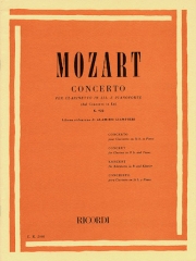 クラリネット協奏曲・K.622・イ長調（モーツァルト）（クラリネット+ピアノ）【Concerto KV622 in A major】