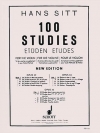 100の練習曲・Op.32・Book.1（ハンス・ジット）（ヴァイオリン）【100 Studies, Op. 32 – Book 1 20 Studies in the First 】
