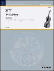 24の練習曲・Op.32（ハンス・ジット）（ヴィオラ）【24 Etüden aus op. 32】