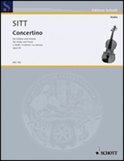 コンチェルティーノ・イ短調・Op.93（ハンス・ジット）（ヴァイオリン+ピアノ）【Concertino in A Minor op. 93】