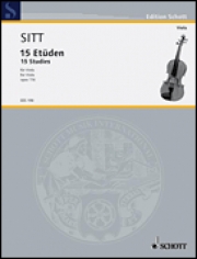 15の練習曲・Op.116（ハンス・ジット）（ヴィオラ）【15 Etudes op. 116】