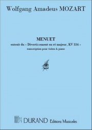 メヌエット（モーツァルト）（クラリネット+ピアノ）【Menuet】