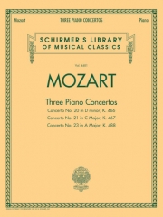 3つのピアノ協奏曲（モーツァルト）（ピアノ二重奏）【3 Piano Concertos】