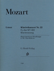 ピアノ協奏曲第22番・変ホ長調・KV.482（モーツァルト）（ピアノ二重奏）【Piano Concerto No. 22 in E Flat major KV 482】