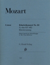 ピアノ協奏曲第22番・変ホ長調・KV.482（モーツァルト）（ピアノ二重奏）【Piano Concerto No. 22 in E Flat major KV 482】