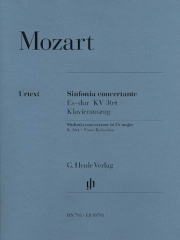 協奏交響曲・変ホ長調・KV.364（モーツァルト）（弦楽二重奏+ピアノ）【Sinfonia Concertante E Flat KV.364】