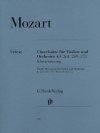アダージョ＆ロンド・KV.261、269、373（モーツァルト）（ヴァイオリン+ピアノ）【Single Movements for Violin and Orchestra KV 261, 269 und 】