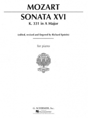 ソナタ・No.16・イ長調・K.331（モーツァルト）（ピアノ）【Sonata No. 16 in A Major K331】