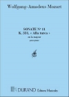 ピアノ・ソナタ第11番・K.331「トルコ行進曲付き」（モーツァルト）（ピアノ）【Sonata No. 11, K.331 (Turkish March)】