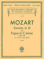ソナタ・ニ長調＆フーガ・ハ短調（モーツァルト）（ピアノ二重奏）【Sonata in D (K.448) Fugue in C Minor (K.426)】