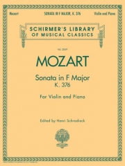 ソナタ・ヘ長調・K.376（モーツァルト）（ヴァイオリン+ピアノ）【Sonata in F Major, K376】