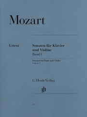 ヴァイオリンとピアノのためのソナタ集・Vol.1（モーツァルト）（ヴァイオリン+ピアノ）【Sonatas for Piano and Violin Vol. 1】