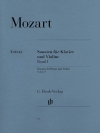 ヴァイオリンとピアノのためのソナタ集・Vol.1（モーツァルト）（ヴァイオリン+ピアノ）【Sonatas for Piano and Violin Vol. 1】