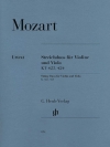 ストリング・デュオ・K.423, 424（モーツァルト）（弦楽二重奏）【String Duos for Violin and Viola K423, 424】