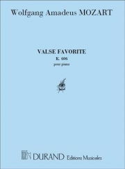 お気に入りのワルツ（モーツァルト）（ピアノ）【Valse Favorite】