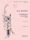 ヴァイオリン協奏曲・No.4・ニ長調・K.218（モーツァルト）（ヴァイオリン+ピアノ）【Violin Concerto No. 4 D Major K 218】