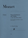 ヴァイオリン・ソナタ・ホ短調・K.304（モーツァルト）（ヴァイオリン+ピアノ）【Violin Sonata E Minor KV 304 (300c)】