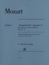 神童ソナタ・Vol.1（モーツァルト）（ヴァイオリン+ピアノ）【"Wunderkind"-Sonatas Volume I】