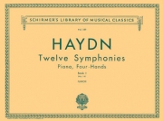 12の交響曲・Book.1（フランツ・ヨーゼフ・ハイドン）（ピアノ二重奏）【12 Symphonies, Book 1】