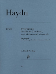 ディヴェルティメント（フランツ・ヨーゼフ・ハイドン）（弦楽三重奏+ピアノ）【Divertimenti】