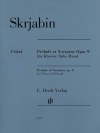 左手のための前奏曲＆夜想曲・No.9（アレクサンドル・スクリャービン）（ピアノ）【Prélude et Nocturne, Op. 9 for Piano, Left Hand】