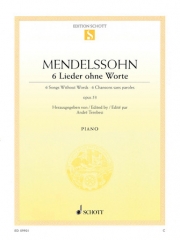 6つの無言歌集・Op.53（フェリックス・メンデルスゾーン）（ピアノ）【6 Songs without Words op. 53】