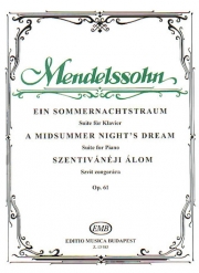 「真夏の夜の夢」組曲（フェリックス・メンデルスゾーン）（ピアノ）【A Midsummer Night's Dream - Suite】