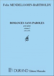メンデルスゾーン全集・Vol.1・No.20 - 28（フェリックス・メンデルスゾーン）（ピアノ）【Oeuvres complètes Vol.1, No.3: Romances No.20 - No.28】