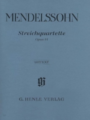 弦楽四重奏曲・Op.44・No.1-3（フェリックス・メンデルスゾーン）（弦楽四重奏）【String Quartets Op. 44, No. 1-3】